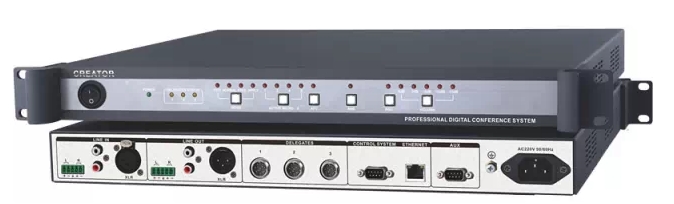 CREATOR快捷全數(shù)字會(huì)議系統(tǒng)控制主機(jī)